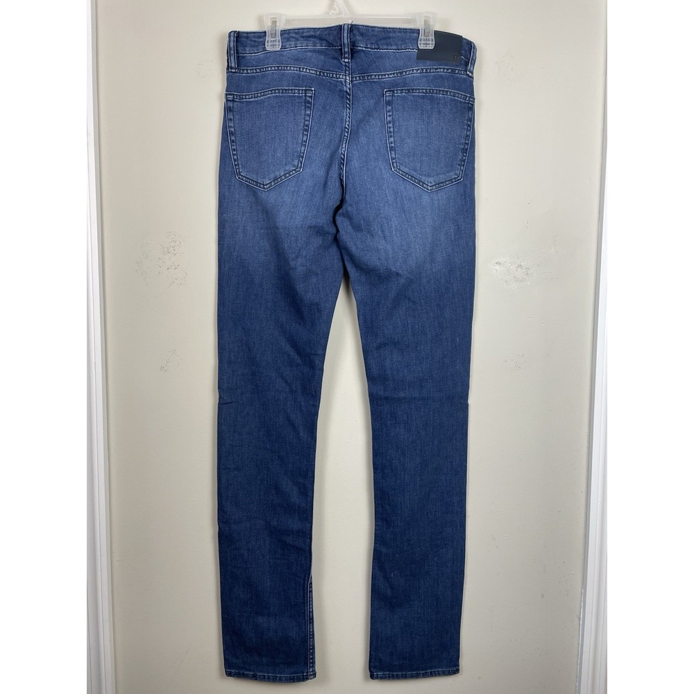 Bonobos Tailored Fit Jeans Mens 34x36 Denim Blue Cotton Stretch Medium Wash - Picture 3 of 9